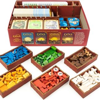 ORGANIZADOR DE TRONCOS PARA JUEGOS DE CATAN. ORGANIZADOR DE COLONOS
